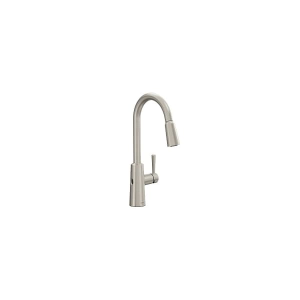 Riley One-Handle High Arc Pulldown Kitchen Faucet in Spot Resist Stainless